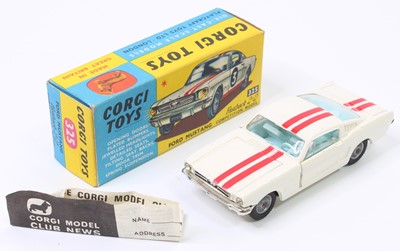 Lot 1554 - Corgi Toys No. 325 Ford Mustang Fastback 2+2...