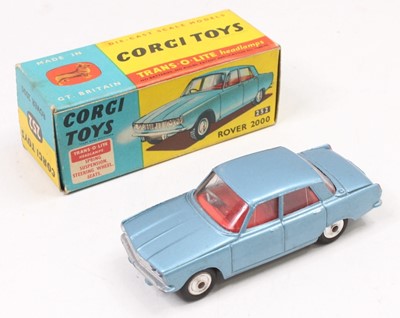 Lot 1559 - Corgi Toys No. 252 Rover 2000 comprising of...