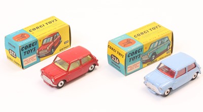 Lot 1564 - Corgi Toys 2 boxed Mini models to include, No....