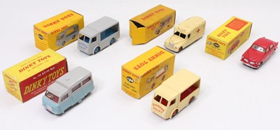 Lot 1089 - Dinky Toys Boxed saloon and commercial vehicle...