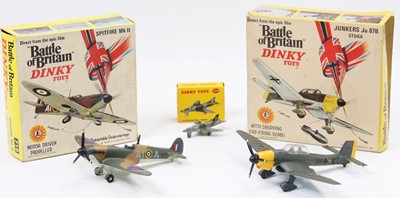 Lot 1091 - Dinky Toys Boxed Aircraft Group, 3 boxed...