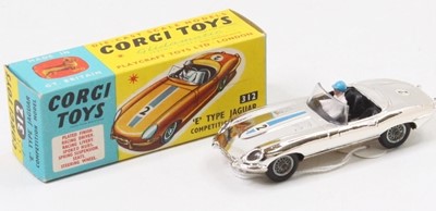 Lot 1622 - Corgi Toys, 312 'E' type Jaguar competition...