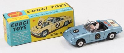 Lot 1624 - Corgi Toys, 318, Lotus Elan S2 "I've got a...