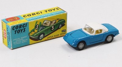 Lot 1626 - A Corgi Toys No. 319 Lotus Elan Coupe...