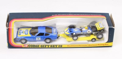 Lot 1639 - Corgi Toys Gift Set 29 Duckhams Formula 1...