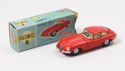 Lot 1305 - Spot On Models, No.217 Jaguar E Type, finished...
