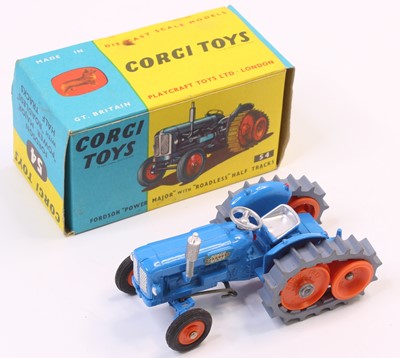 Lot 1642 - Corgi Toys No. 54 Fordson Power Major with...