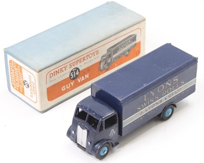 Lot 1117 - Dinky Toys No. 514 Guy Van (Type 1) "Lyons...