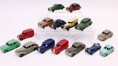 Lot 1120 - 15 various loose Dinky Toy play worn diecast...