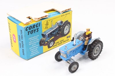 Lot 1583 - Corgi Toys No. 67 Ford 5000 Super Major...