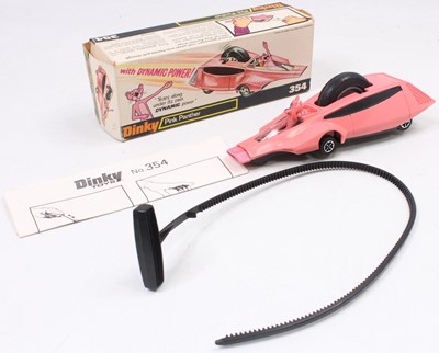 Lot 1125 - Dinky Toys No.354 Pink Panther Car with figure...