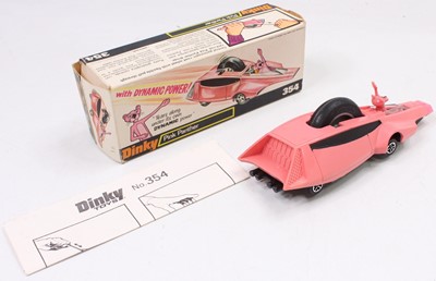 Lot 1125 - Dinky Toys No.354 Pink Panther Car with figure...