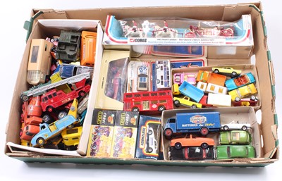 Lot 1650 - One tray containing a mixture of Corgi, Dinky...