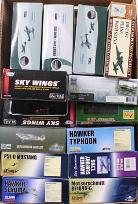 Lot 936 - 14 various boxed 1/72nd scale Aircraft diecast...