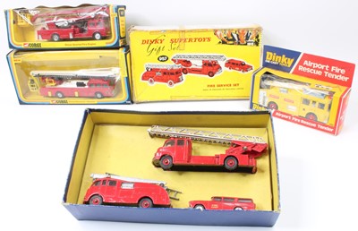 Lot 1126 - Dinky and Corgi Toys boxed group of 4...