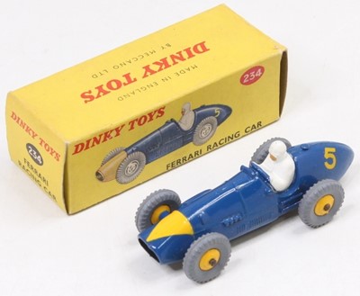 Lot 1138 - Dinky Toys No. 234 Ferrari Racing Car - blue...