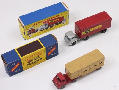 Lot 1928 - Matchbox Lesney 2 boxed Major Pack models to...