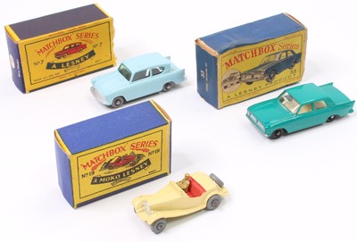Lot 1943 - Matchbox Lesney boxed group of 3 to include,...