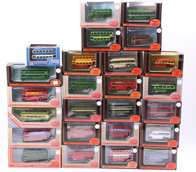 Lot 947 - 25 various boxed 1/76th scale public transport...