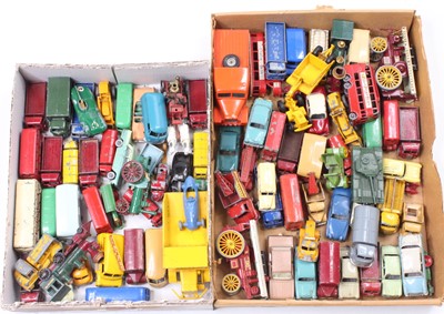 Lot 1946 - 2 trays containing a quantity of Matchbox...