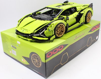 Lot 830 - Lego Technic No.42115 made up model of a...