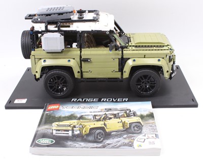 Lot 832 - Lego Technic No.42110 Land Rover Defender,...