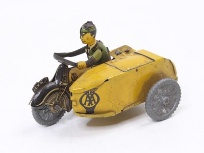 Lot 834 - Mettoy (UK) tinplate and clockwork AA...