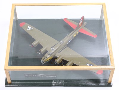 Lot 1475 - 1/72nd scale plastic kit built model of a B17G...