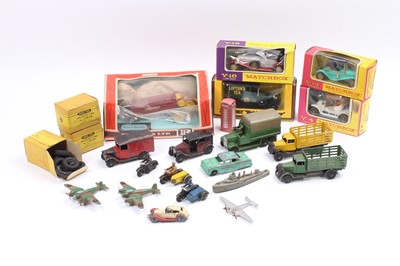 Lot 1148 - One tray containing mainly Dinky Toys to...