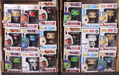 Lot 839 - 18 various boxed Funko Pop Vinyl Action...