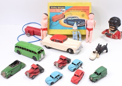 Lot 840 - One box of mixed toys to include, a boxed Marx...