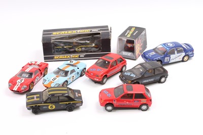 Lot 858 - One tray containing a collection of Scalextric...