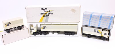 Lot 952 - 2 Conrad boxed 1/50th scale Trucks to include,...