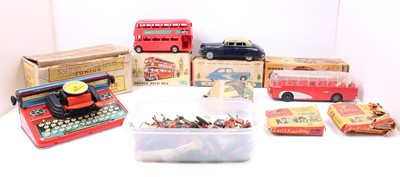 Lot 862 - Mettoy boxed group of 3 friction drive models...