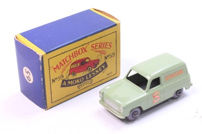 Lot 1958 - Matchbox Lesney No. 59 Ford Thames "Singer"...