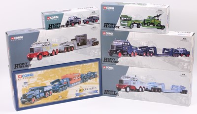 Lot 962 - Corgi Classics and Heavy Haulage 1/50th scale...