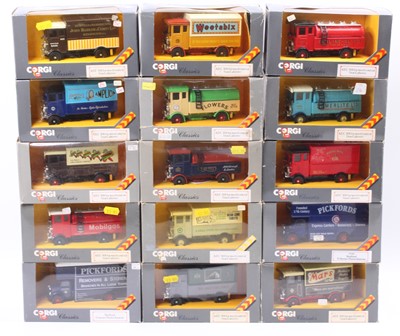 Lot 963 - 33 various grey window boxed issue Corgi...