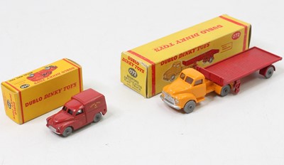 Lot 1151 - 2 boxed Dinky Dublo models - No. 068 Morris...