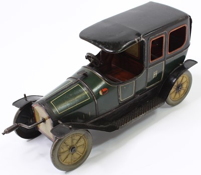 Lot 865 - JL Hess friction and flywheel powered No.1022...