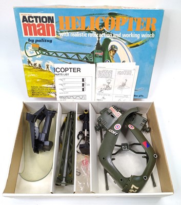 Lot 876 - Action Man Palitoy No.34714 Helicopter, housed...