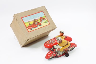 Lot 879 - Huki of Western Germany, tinplate and friction...