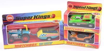 Lot 1985 - Matchbox Lesney King Size boxed group of 3 to...