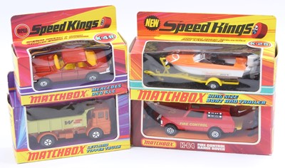 Lot 1986 - Matchbox Lesney King Size boxed group of 4 to...