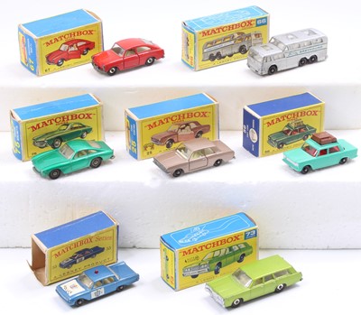 Lot 1987 - Matchbox Lesney boxed group of 7 to include,...