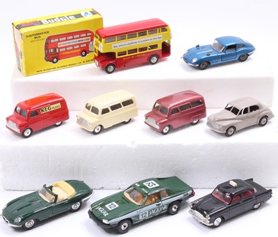 Lot 1656 - A small tray containing mostly Corgi Toys...