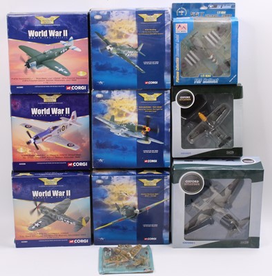 Lot 991 - 10 various boxed Corgi Aviation Archive and...