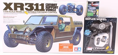 Lot 1491 - A Tamiya model no. 58004 1/12th scale radio...