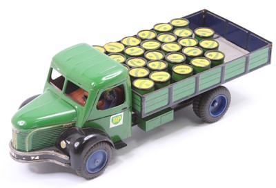 Lot 895 - A Jouets Mont Blanc tinplate friction drive...