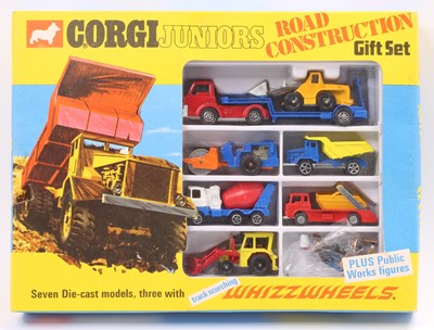 Lot 1658 - Corgi Juniors No. 3024 Road Construction Gift...