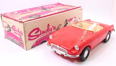 Lot 897 - Pedigree Toys Sindy's Own Car - plastic MG...